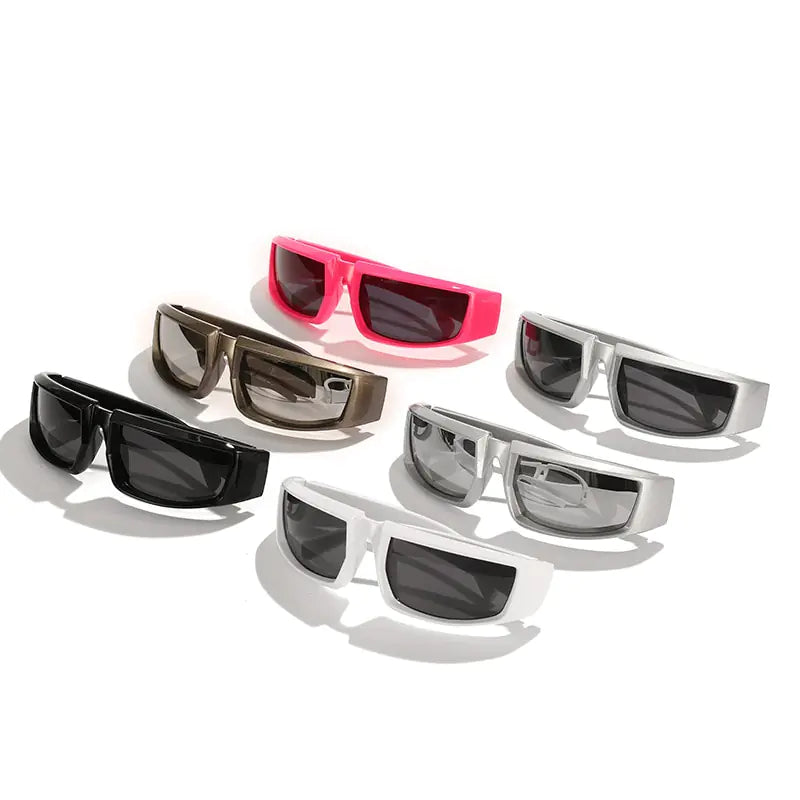 Y2K Sports Punk Sunglasses Women Men